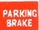 Parking brake light