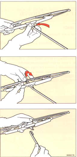 Replacing wiper blades