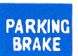 Parking brake light